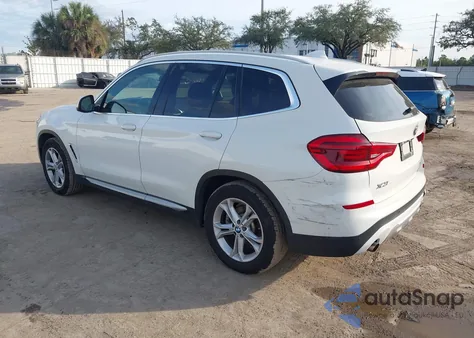 2020 BMW X3 xDrive30I z USA, uszkodzony, nr VIN 5UXTY5C0XL9B34112